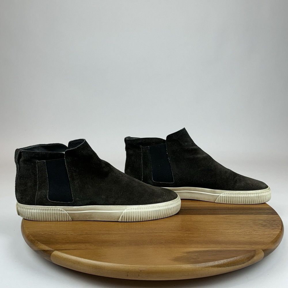 Womens Vince Kelowna Petwer Brown Suede Casual Chukka Sneakers Shoes Size 10‎ M
